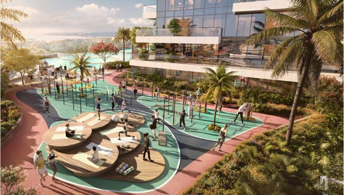  Break free from conventional fitness spaces.  Our open-air gym